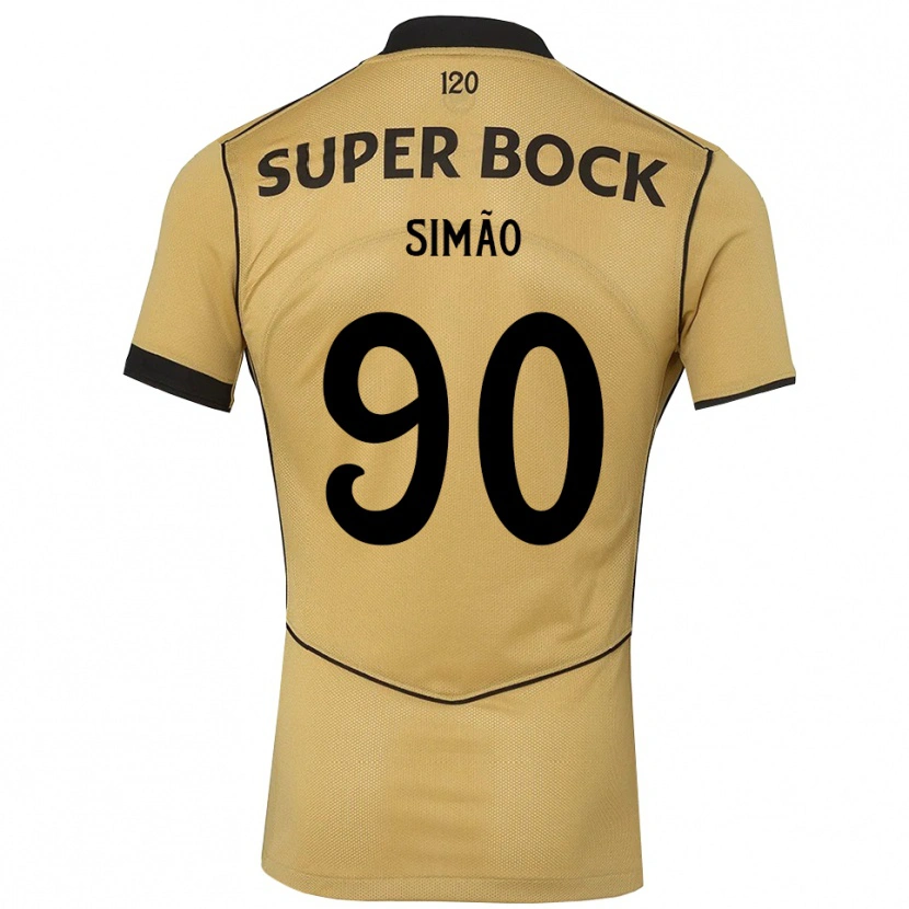 Danxen Herren Paulo Simão #90 Goldgelb Schwarz Auswärtstrikot Trikot 2026/27 T-Shirt Schweiz