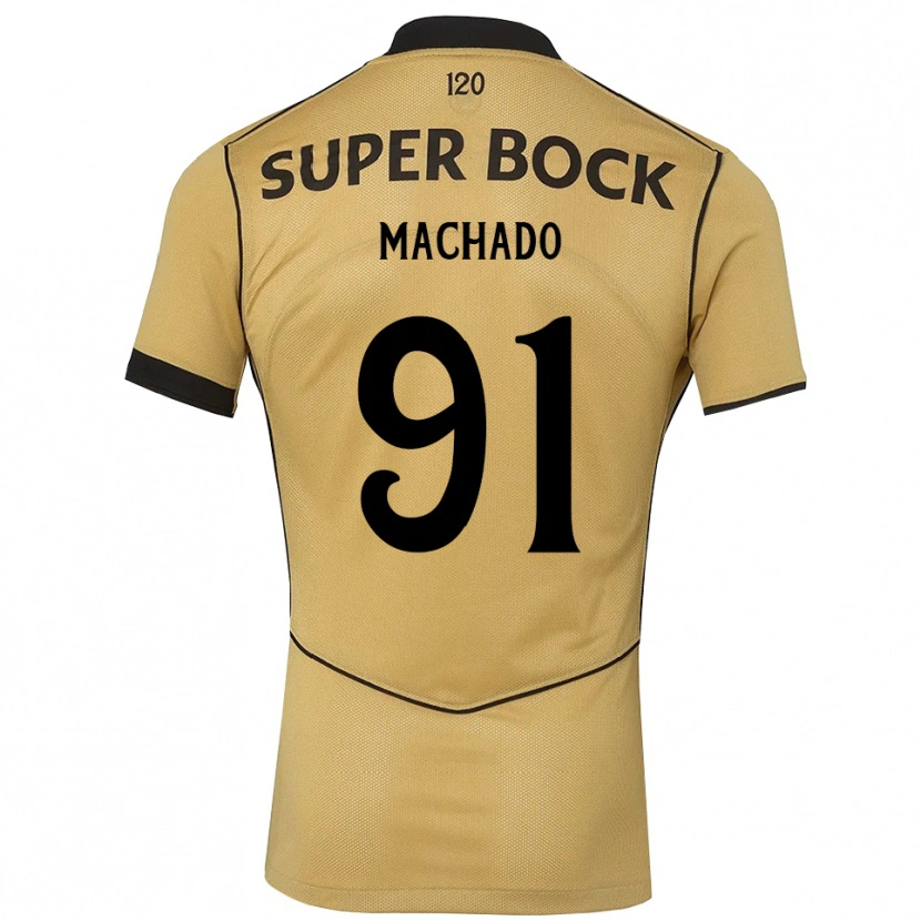 Danxen Herren Francisco Machado #91 Goldgelb Schwarz Auswärtstrikot Trikot 2026/27 T-Shirt Schweiz