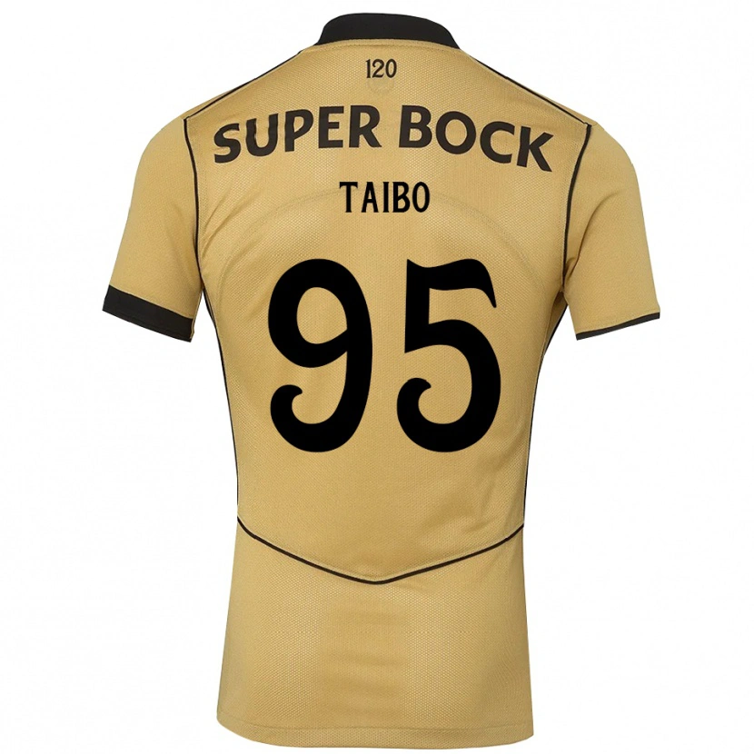 Danxen Herren Lucas Taibo #95 Goldgelb Schwarz Auswärtstrikot Trikot 2026/27 T-Shirt Schweiz