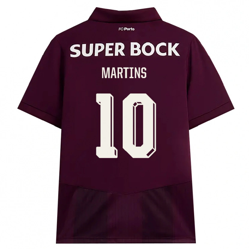 Danxen Herren Eduardo Martins #10 Burgund Weiß Auswärtstrikot Trikot 2026/27 T-Shirt Schweiz