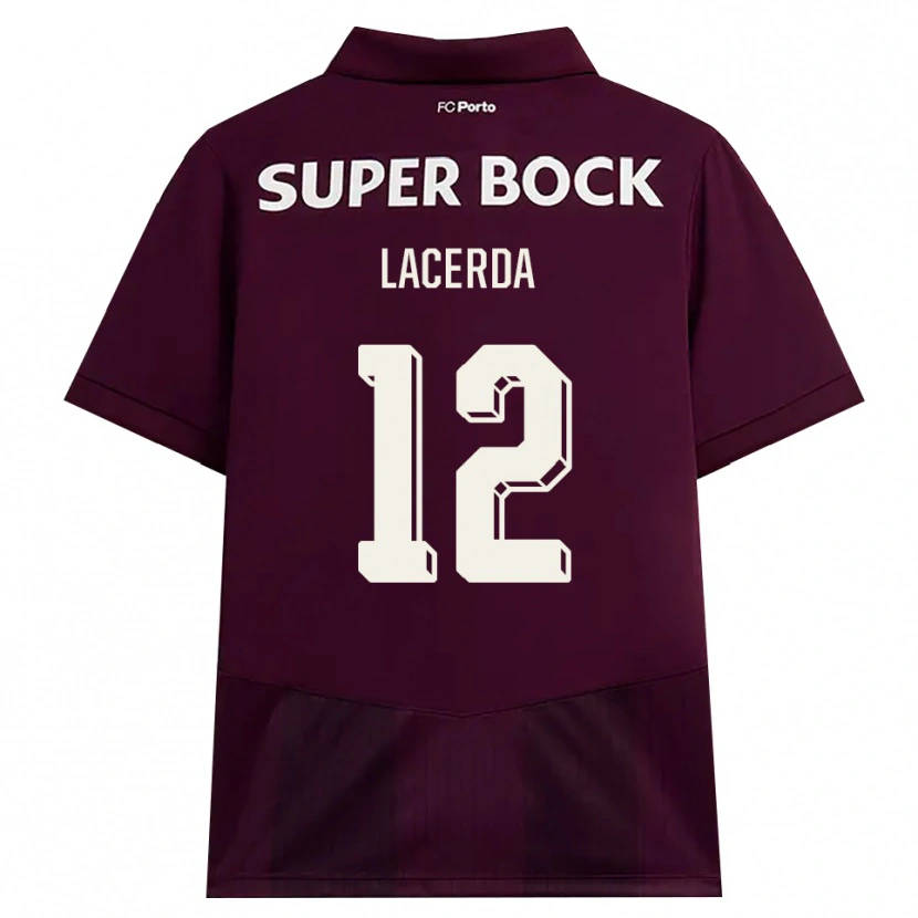 Danxen Herren Lacerda #12 Burgund Weiß Auswärtstrikot Trikot 2026/27 T-Shirt Schweiz