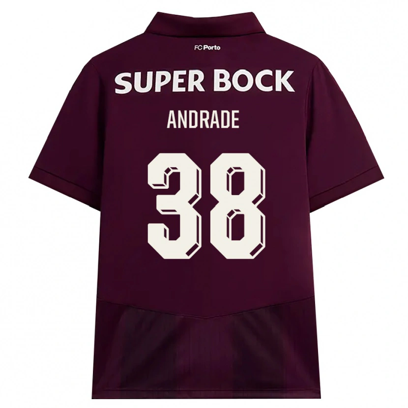 Danxen Herren Fernando Andrade #38 Burgund Weiß Auswärtstrikot Trikot 2026/27 T-Shirt Schweiz