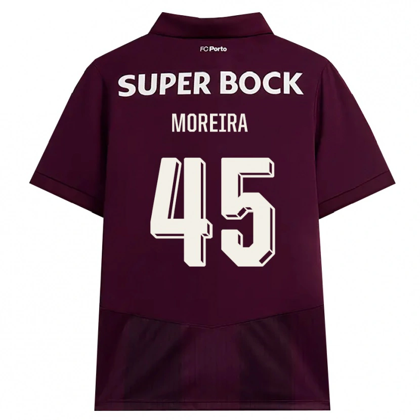 Danxen Herren João Moreira #45 Burgund Weiß Auswärtstrikot Trikot 2026/27 T-Shirt Schweiz