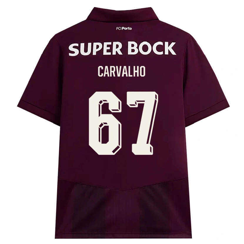 Danxen Herren Guilherme Carvalho #67 Burgund Weiß Auswärtstrikot Trikot 2026/27 T-Shirt Schweiz