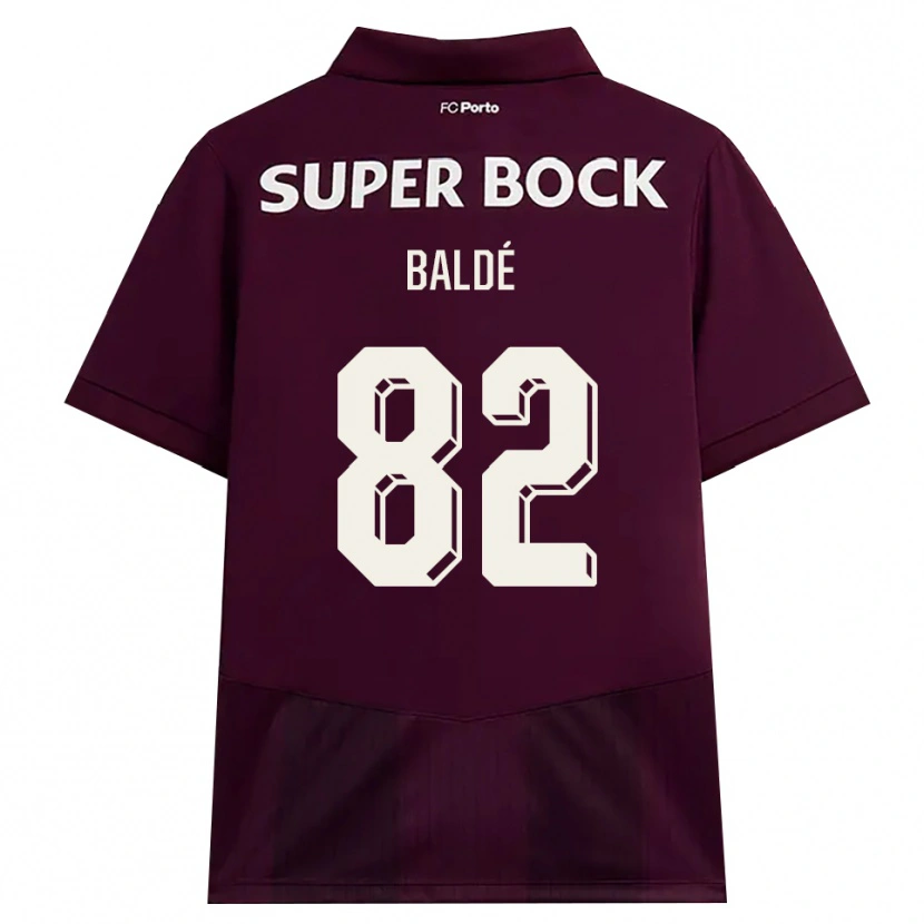 Danxen Herren Alfa Baldé #82 Burgund Weiß Auswärtstrikot Trikot 2026/27 T-Shirt Schweiz