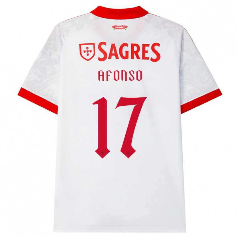 Danxen Herren João Afonso #17 Weiß Rot Gelb Auswärtstrikot Trikot 2026/27 T-Shirt Schweiz