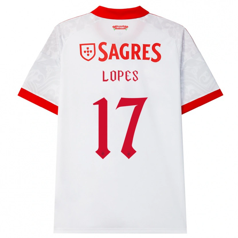 Danxen Herren Simão Lopes #17 Weiß Rot Gelb Auswärtstrikot Trikot 2026/27 T-Shirt Schweiz