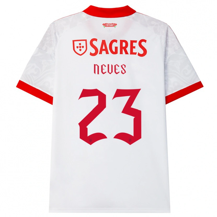 Danxen Herren Tiago Neves #23 Weiß Rot Gelb Auswärtstrikot Trikot 2026/27 T-Shirt Schweiz