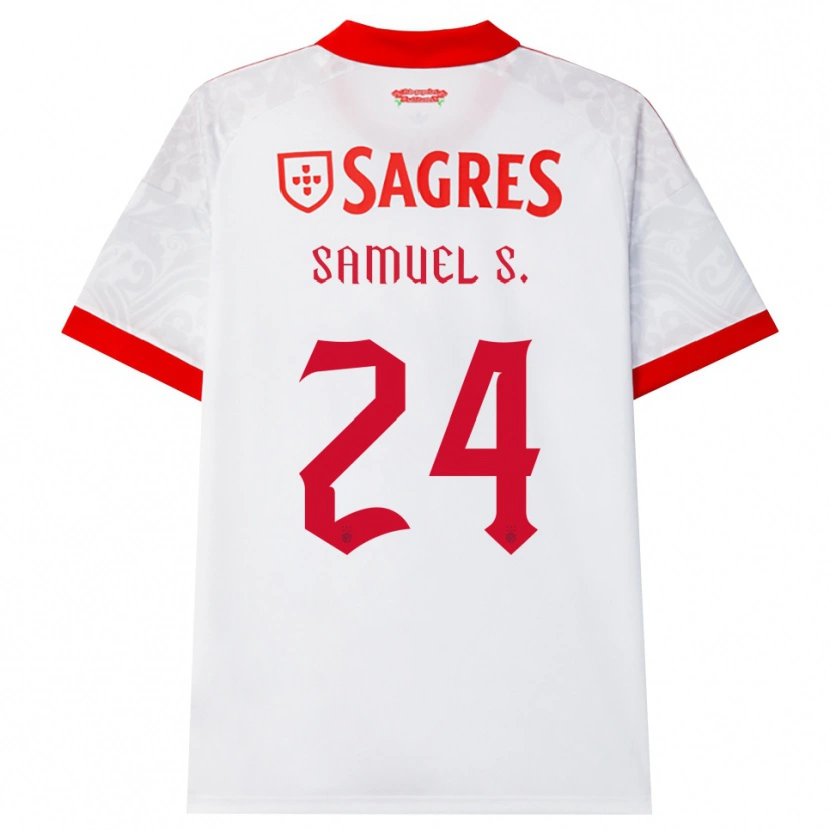 Danxen Herren Samuel Soares #24 Weiß Rot Gelb Auswärtstrikot Trikot 2026/27 T-Shirt Schweiz