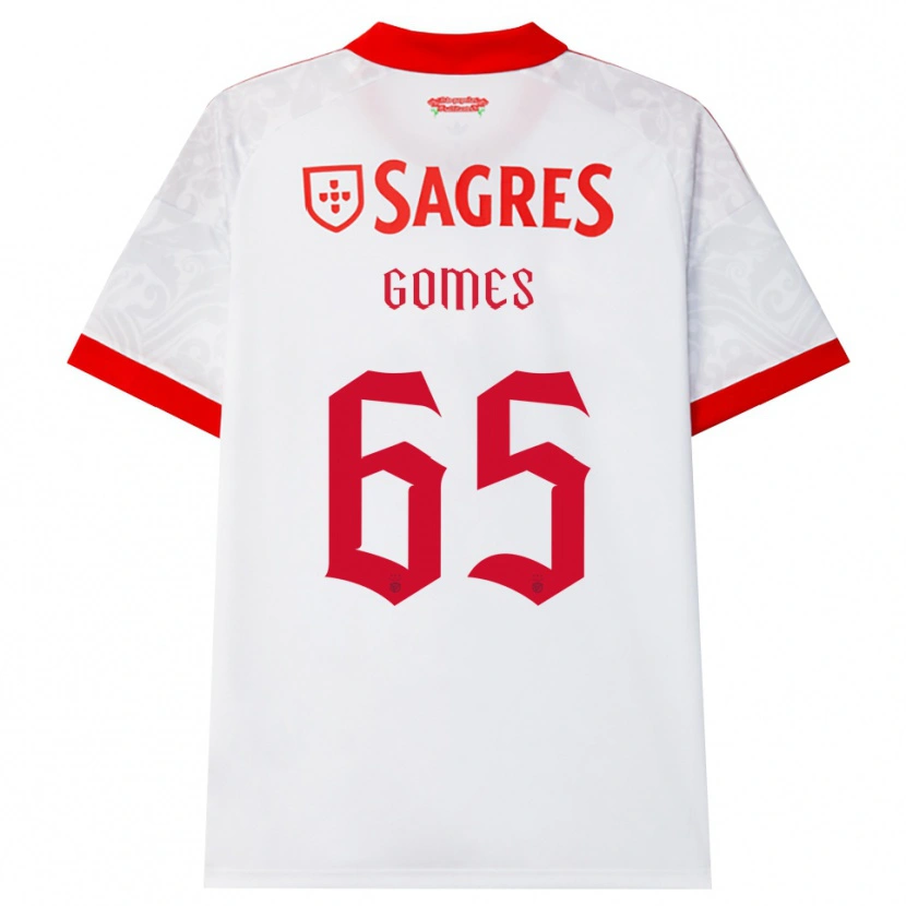 Danxen Herren André Gomes #65 Weiß Rot Gelb Auswärtstrikot Trikot 2026/27 T-Shirt Schweiz
