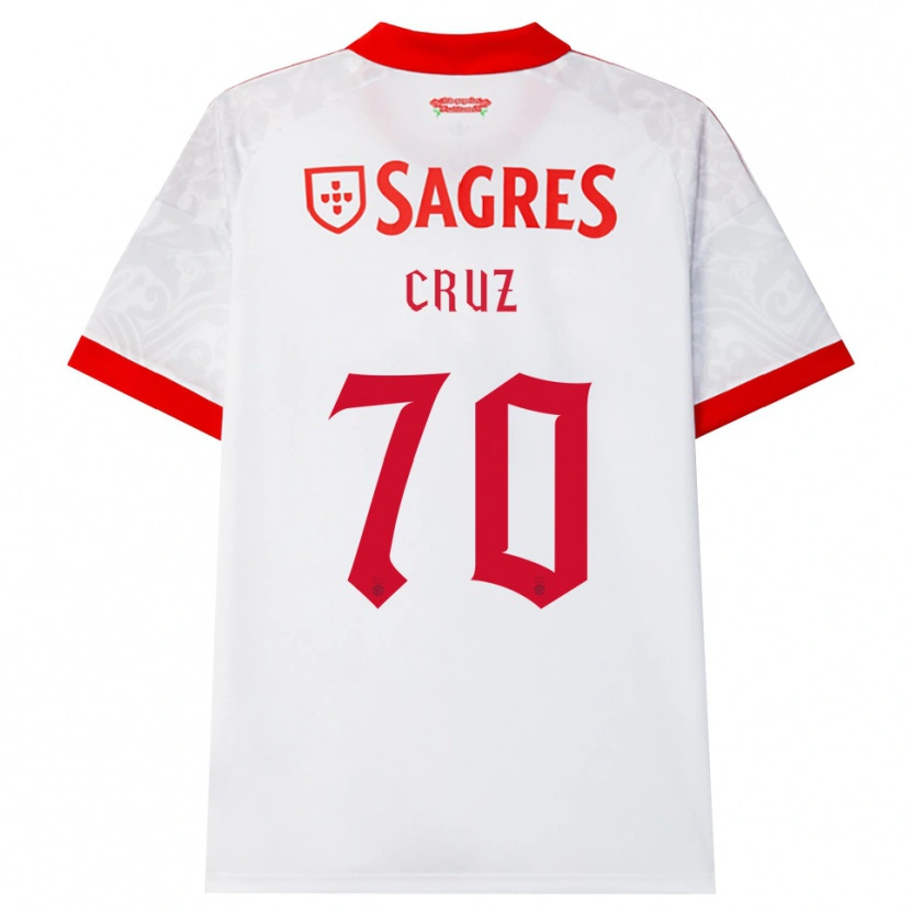 Danxen Herren Filipe Cruz #70 Weiß Rot Gelb Auswärtstrikot Trikot 2026/27 T-Shirt Schweiz