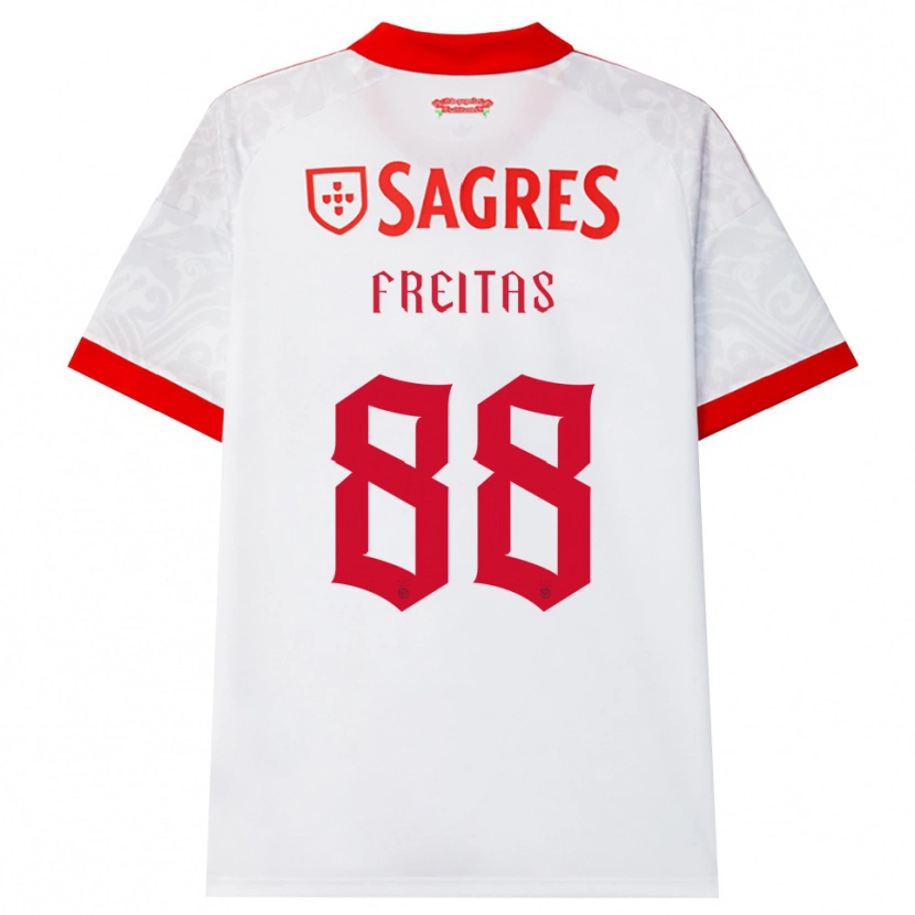 Danxen Herren Tiago Freitas #88 Weiß Rot Gelb Auswärtstrikot Trikot 2026/27 T-Shirt Schweiz