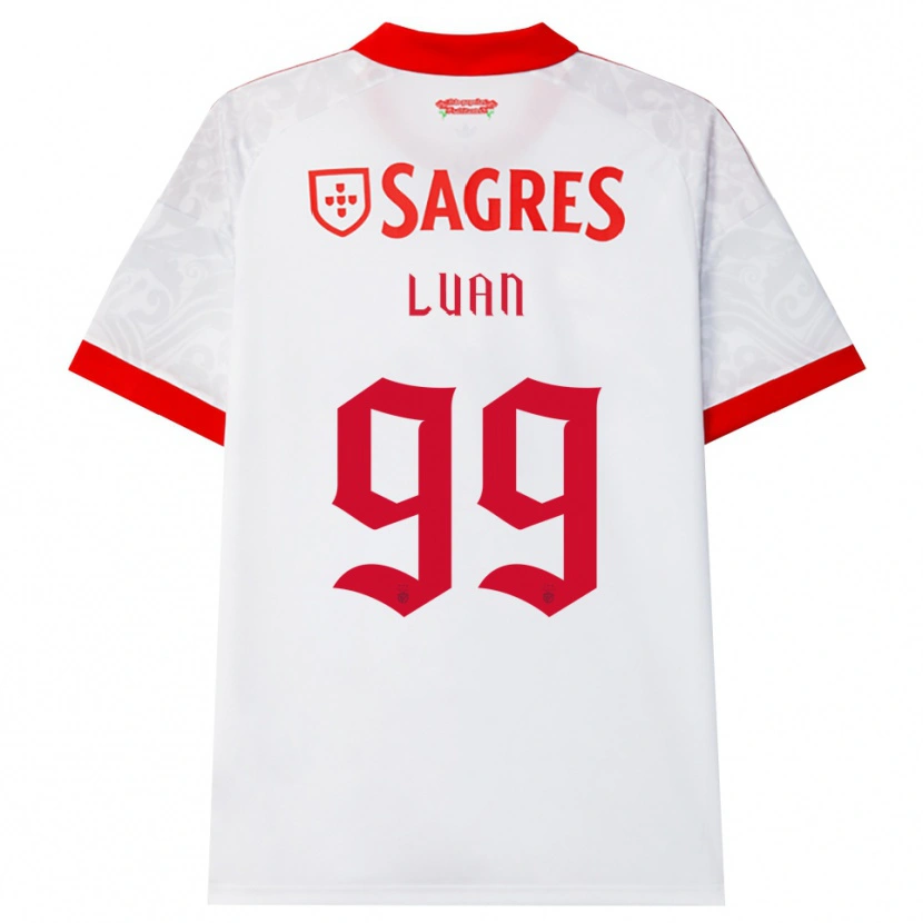 Danxen Herren Luan #99 Weiß Rot Gelb Auswärtstrikot Trikot 2026/27 T-Shirt Schweiz