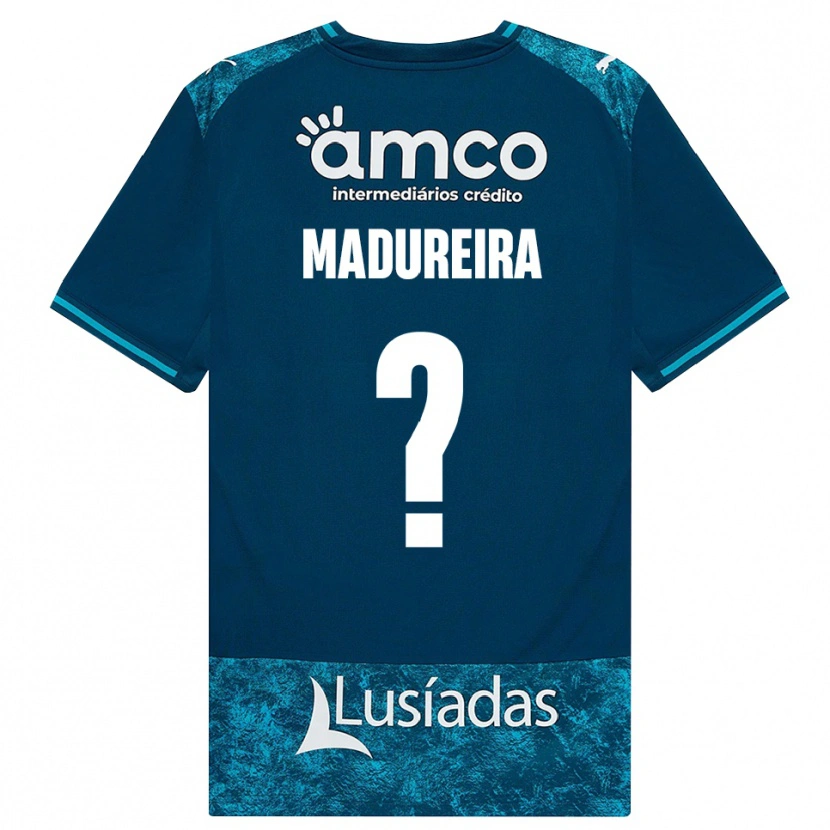 Danxen Herren João Madureira #0 Dunkelschiefergrau Mitteltuerkis Auswärtstrikot Trikot 2026/27 T-Shirt Schweiz