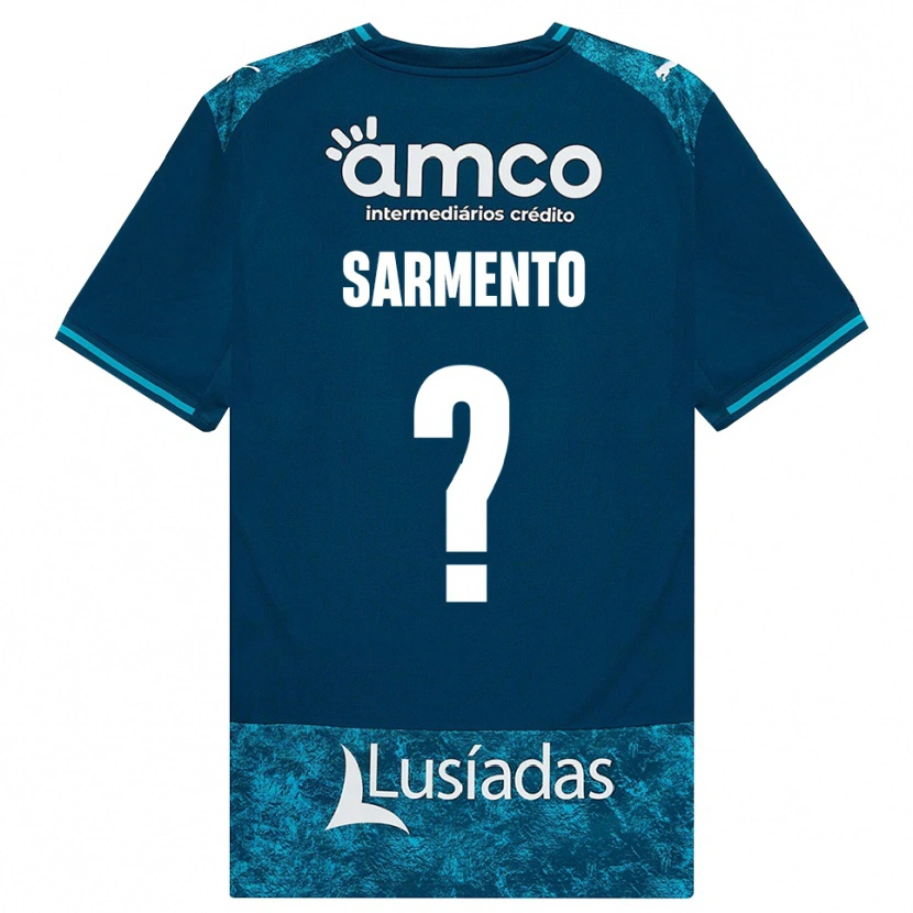 Danxen Herren Bernardo Sarmento #0 Dunkelschiefergrau Mitteltuerkis Auswärtstrikot Trikot 2026/27 T-Shirt Schweiz