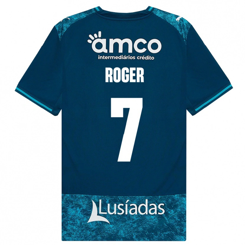 Danxen Herren Roger #7 Dunkelschiefergrau Mitteltuerkis Auswärtstrikot Trikot 2026/27 T-Shirt Schweiz