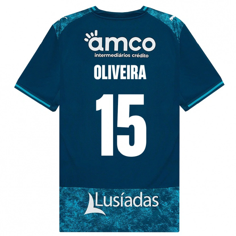 Danxen Herren Paulo Oliveira #15 Dunkelschiefergrau Mitteltuerkis Auswärtstrikot Trikot 2026/27 T-Shirt Schweiz