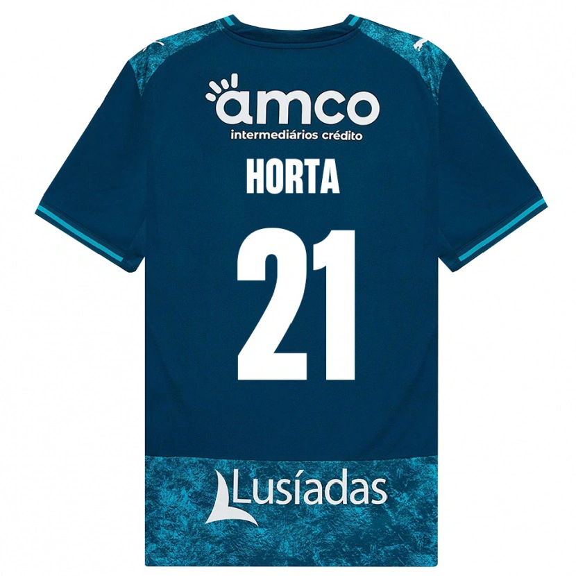 Danxen Herren Ricardo Horta #21 Dunkelschiefergrau Mitteltuerkis Auswärtstrikot Trikot 2026/27 T-Shirt Schweiz