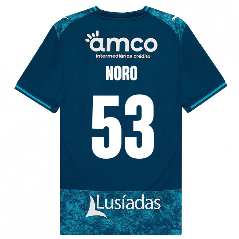 Danxen Herren Jonatás Noro #53 Dunkelschiefergrau Mitteltuerkis Auswärtstrikot Trikot 2026/27 T-Shirt Schweiz