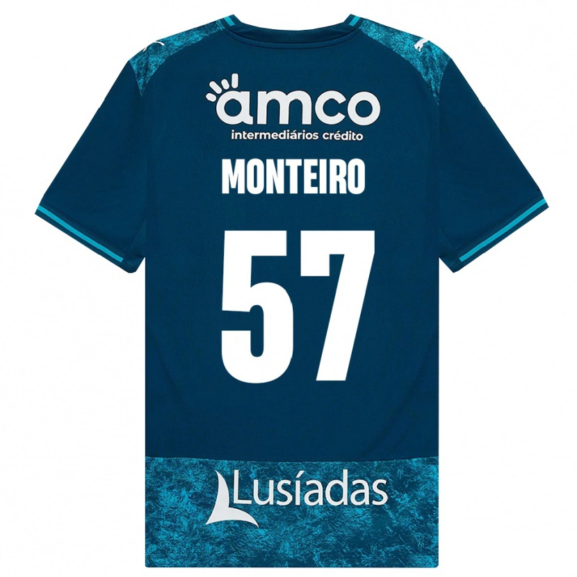 Danxen Herren Jordan Monteiro #57 Dunkelschiefergrau Mitteltuerkis Auswärtstrikot Trikot 2026/27 T-Shirt Schweiz