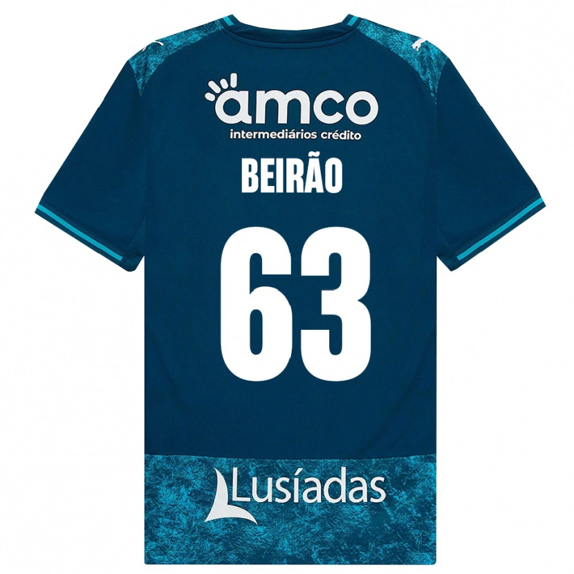 Danxen Herren Rodrigo Beirão #63 Dunkelschiefergrau Mitteltuerkis Auswärtstrikot Trikot 2026/27 T-Shirt Schweiz