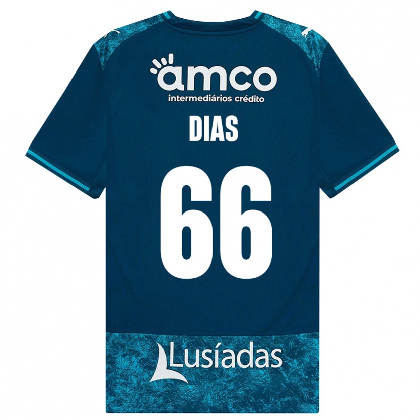 Danxen Herren Gonçalo Dias #66 Dunkelschiefergrau Mitteltuerkis Auswärtstrikot Trikot 2026/27 T-Shirt Schweiz