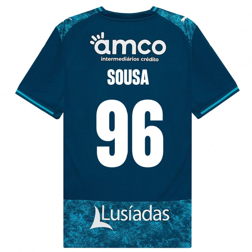 Danxen Herren Afonso Dias Sousa #96 Dunkelschiefergrau Mitteltuerkis Auswärtstrikot Trikot 2026/27 T-Shirt Schweiz