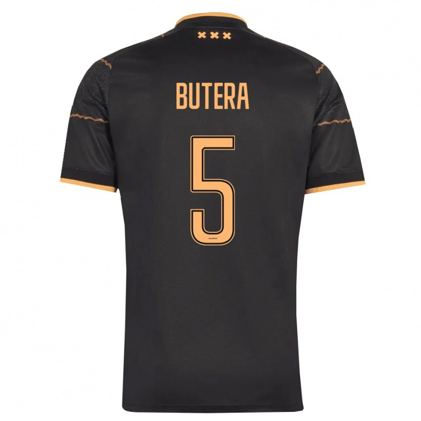 Danxen Herren Ethan Butera #5 Schwarz Orange Auswärtstrikot Trikot 2026/27 T-Shirt Schweiz