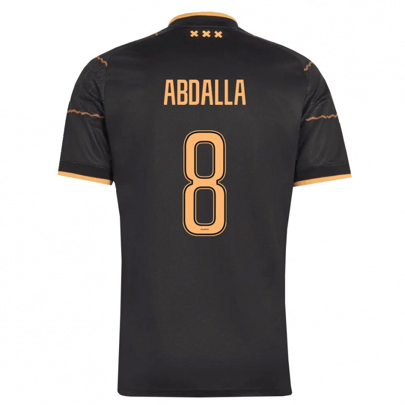 Danxen Herren Mohamed Abdalla #8 Schwarz Orange Auswärtstrikot Trikot 2026/27 T-Shirt Schweiz