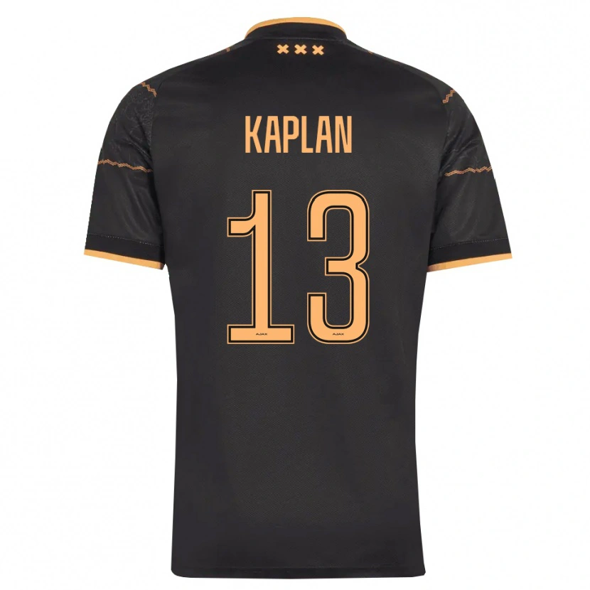 Danxen Herren Ahmetcan Kaplan #13 Schwarz Orange Auswärtstrikot Trikot 2026/27 T-Shirt Schweiz