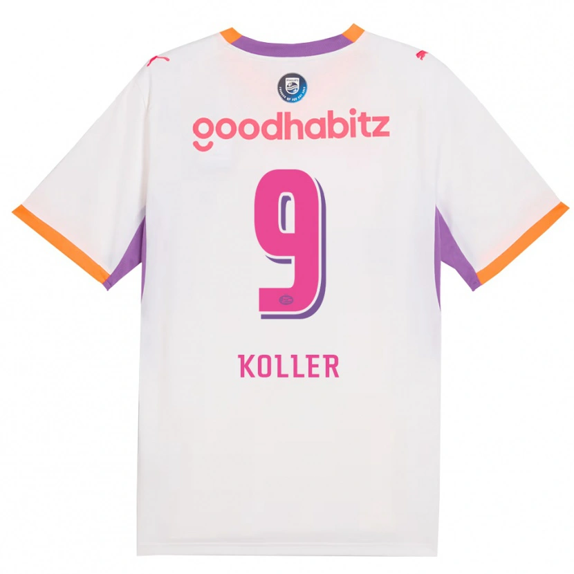 Danxen Herren Jim Koller #9 Weiß Violett Orange Auswärtstrikot Trikot 2026/27 T-Shirt Schweiz