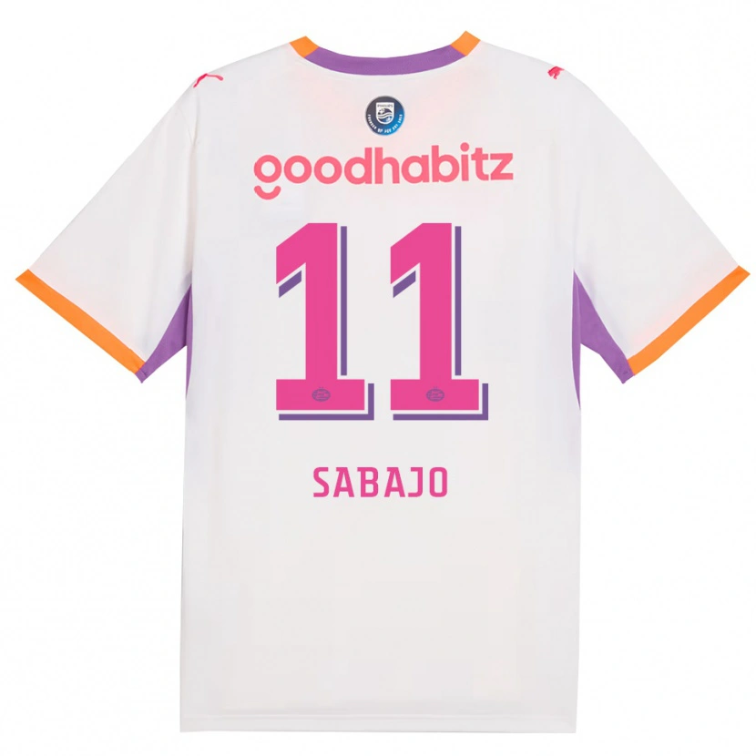 Danxen Herren Givenciyo Sabajo #11 Weiß Violett Orange Auswärtstrikot Trikot 2026/27 T-Shirt Schweiz