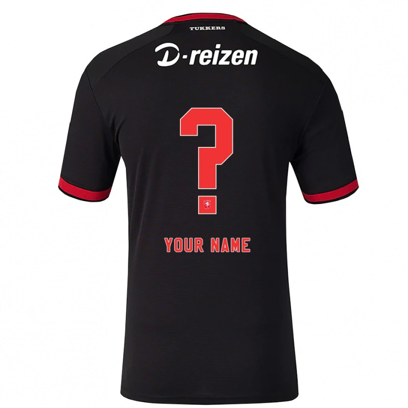Danxen Herren Ihren Namen #0 Rot Weiß Schwarz Auswärtstrikot Trikot 2026/27 T-Shirt Schweiz