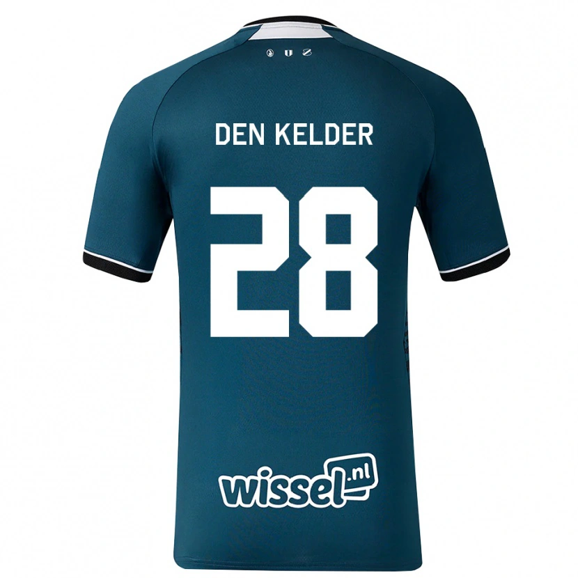 Danxen Herren Gera Op Den Kelder #28 Dunkelschiefergrau Weiß Auswärtstrikot Trikot 2026/27 T-Shirt Schweiz