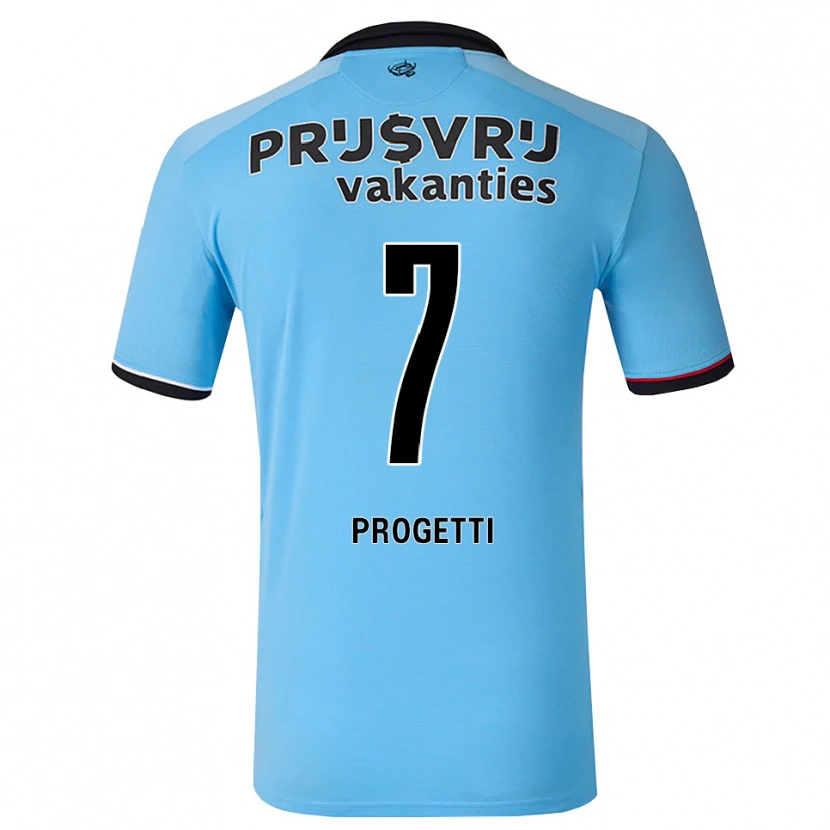 Danxen Herren Vinícius Progetti #7 Tiefhimmelblau Schwarz Rot Auswärtstrikot Trikot 2026/27 T-Shirt Schweiz