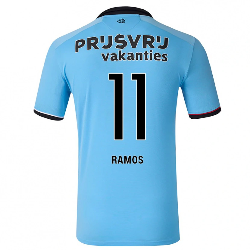 Danxen Herren Dimayro Ramos #11 Tiefhimmelblau Schwarz Rot Auswärtstrikot Trikot 2026/27 T-Shirt Schweiz