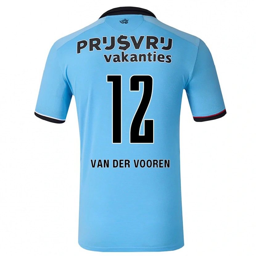 Danxen Herren Remy Van Der Vooren #12 Tiefhimmelblau Schwarz Rot Auswärtstrikot Trikot 2026/27 T-Shirt Schweiz