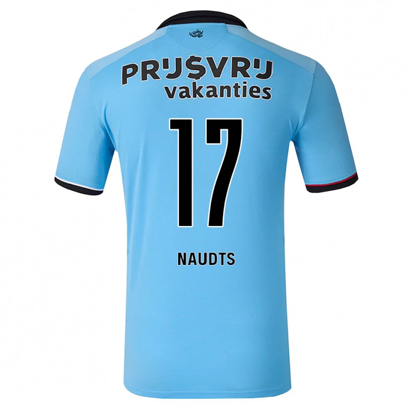 Danxen Herren Jamir Naudts #17 Tiefhimmelblau Schwarz Rot Auswärtstrikot Trikot 2026/27 T-Shirt Schweiz