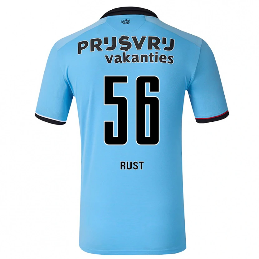 Danxen Herren Fabiano Rust #56 Tiefhimmelblau Schwarz Rot Auswärtstrikot Trikot 2026/27 T-Shirt Schweiz