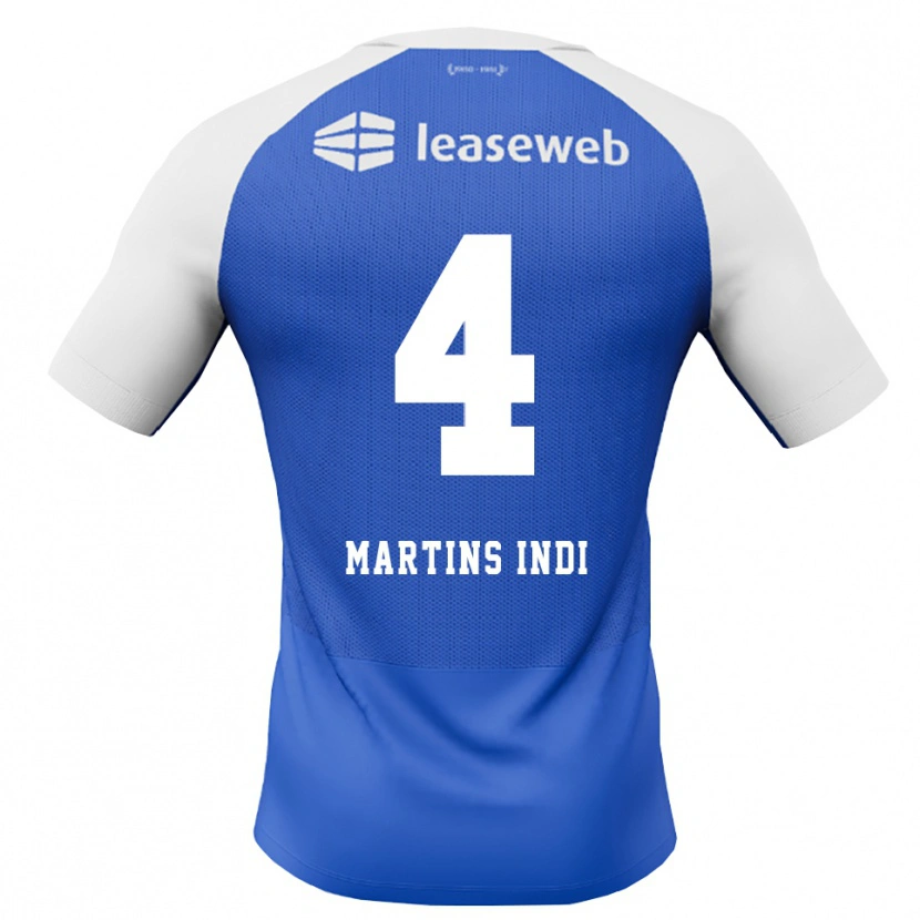 Danxen Herren Bruno Martins Indi #4 Himmelblau Rot Weiß Auswärtstrikot Trikot 2026/27 T-Shirt Schweiz