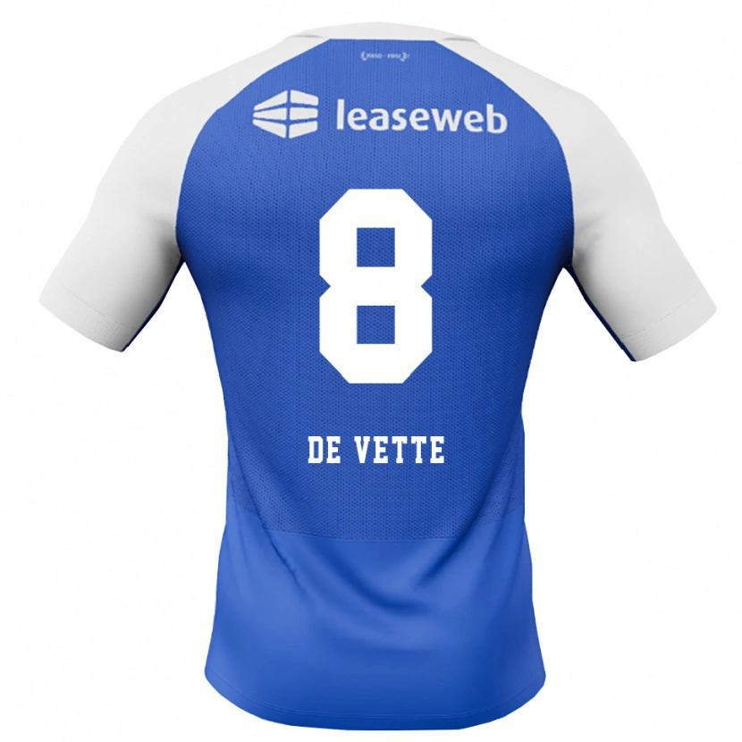 Danxen Herren Manique De Vette #8 Himmelblau Rot Weiß Auswärtstrikot Trikot 2026/27 T-Shirt Schweiz