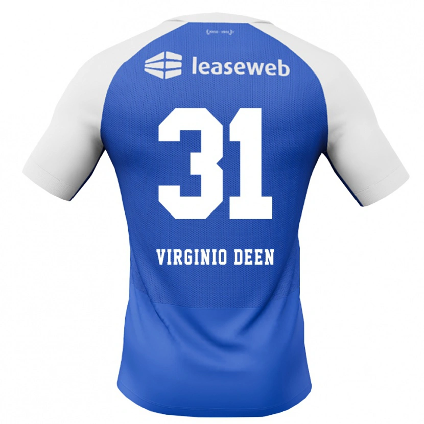 Danxen Herren Daniël Virginio Deen #31 Himmelblau Rot Weiß Auswärtstrikot Trikot 2026/27 T-Shirt Schweiz