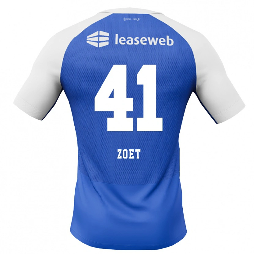 Danxen Herren Jeroen Zoet #41 Himmelblau Rot Weiß Auswärtstrikot Trikot 2026/27 T-Shirt Schweiz