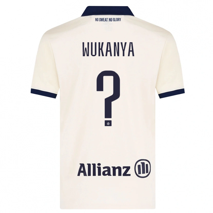 Danxen Herren Stéphane Wukanya #0 Beige Schwarz Auswärtstrikot Trikot 2026/27 T-Shirt Schweiz