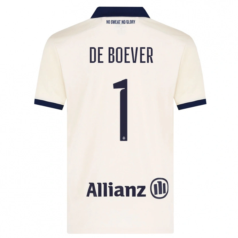 Danxen Herren Jesse De Boever #1 Beige Schwarz Auswärtstrikot Trikot 2026/27 T-Shirt Schweiz