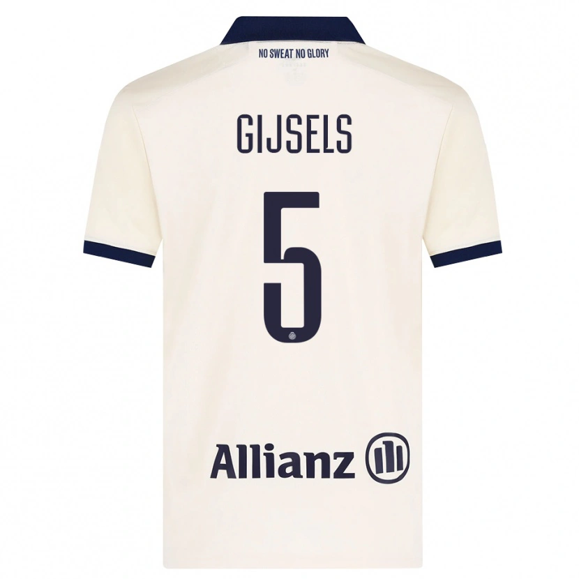 Danxen Herren Kellen Gijsels #5 Beige Schwarz Auswärtstrikot Trikot 2026/27 T-Shirt Schweiz