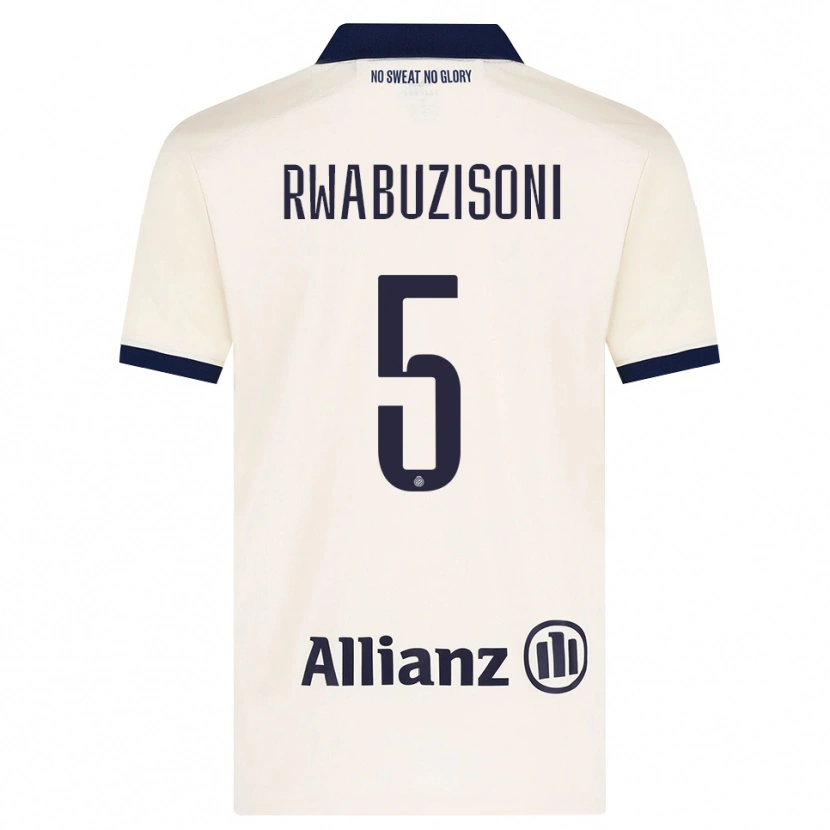 Danxen Herren Noah Rwabuzisoni #5 Beige Schwarz Auswärtstrikot Trikot 2026/27 T-Shirt Schweiz