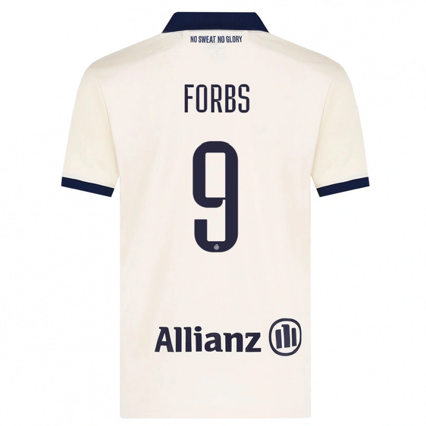 Danxen Herren Carlos Forbs #9 Beige Schwarz Auswärtstrikot Trikot 2026/27 T-Shirt Schweiz