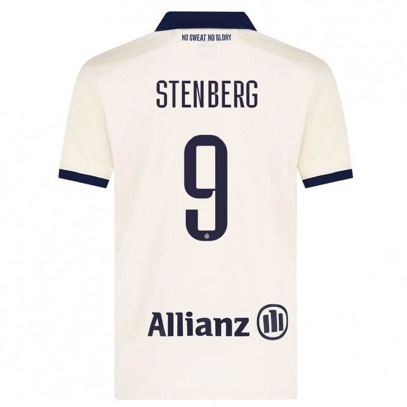 Danxen Herren Hanna Stenberg #9 Beige Schwarz Auswärtstrikot Trikot 2026/27 T-Shirt Schweiz