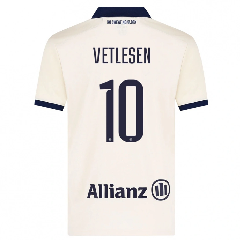 Danxen Herren Hugo Vetlesen #10 Beige Schwarz Auswärtstrikot Trikot 2026/27 T-Shirt Schweiz